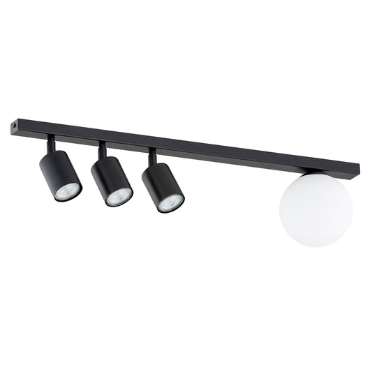 Baster 4 loftlampe sort