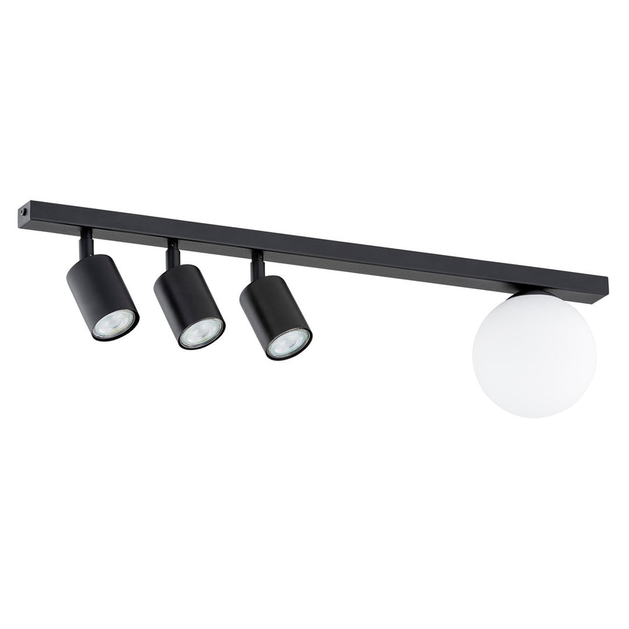 Baster 4 loftlampe sort