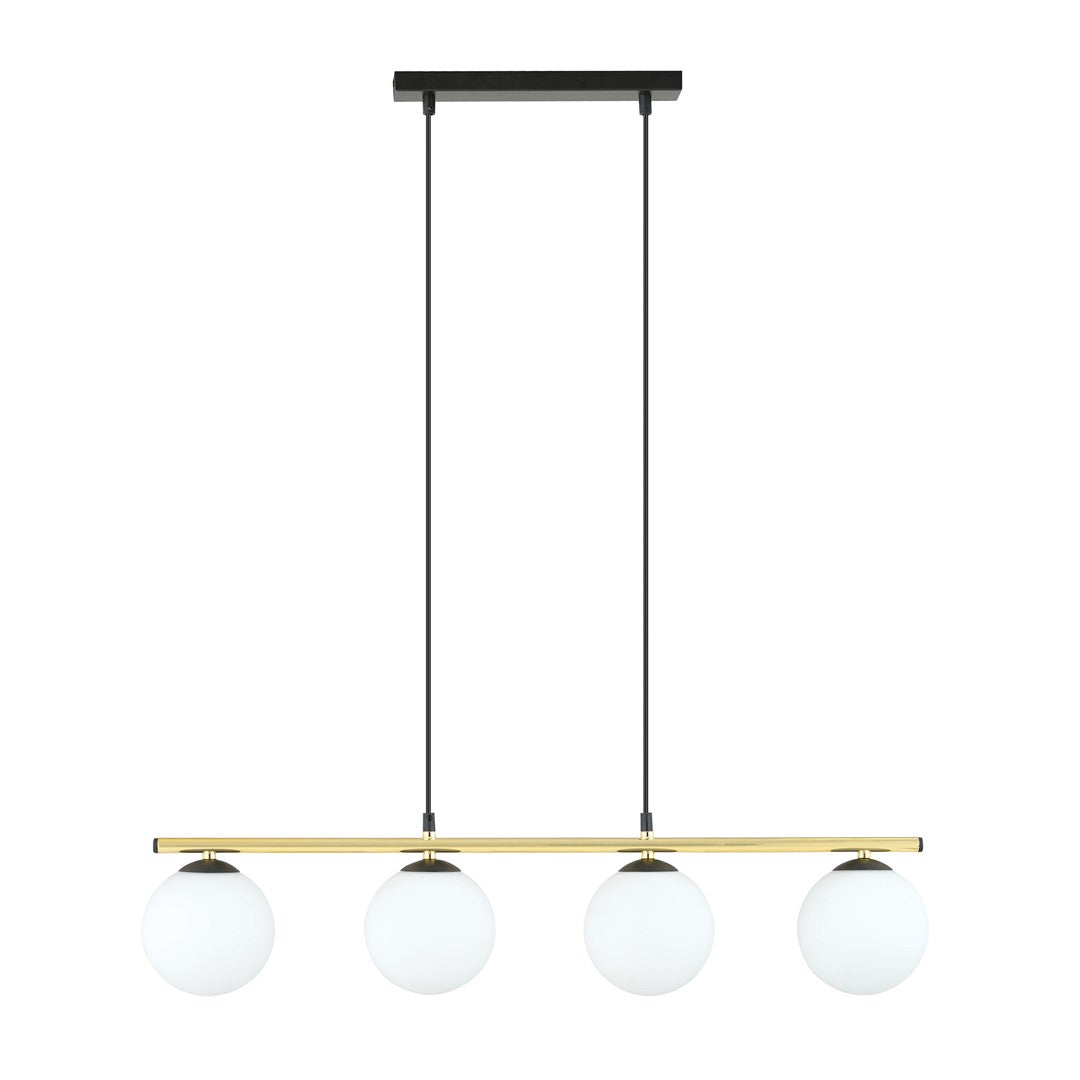 Allora 4 pendellampe sort/opal