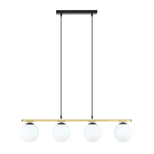 Allora 4 pendellampe sort/opal