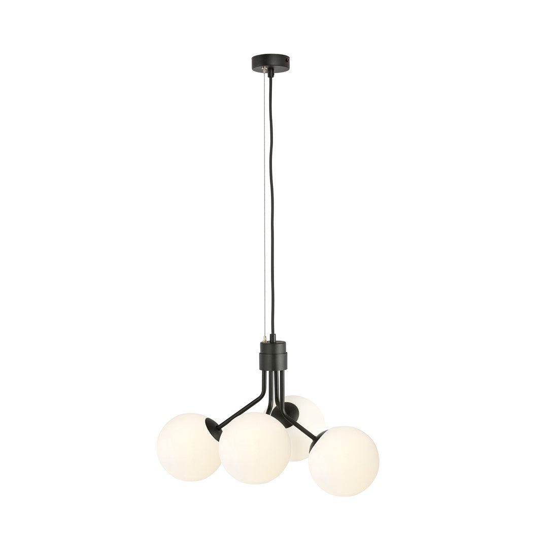 Nova 4 pendellampe sort/opal