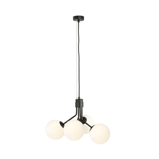 Nova 4 pendellampe sort/opal
