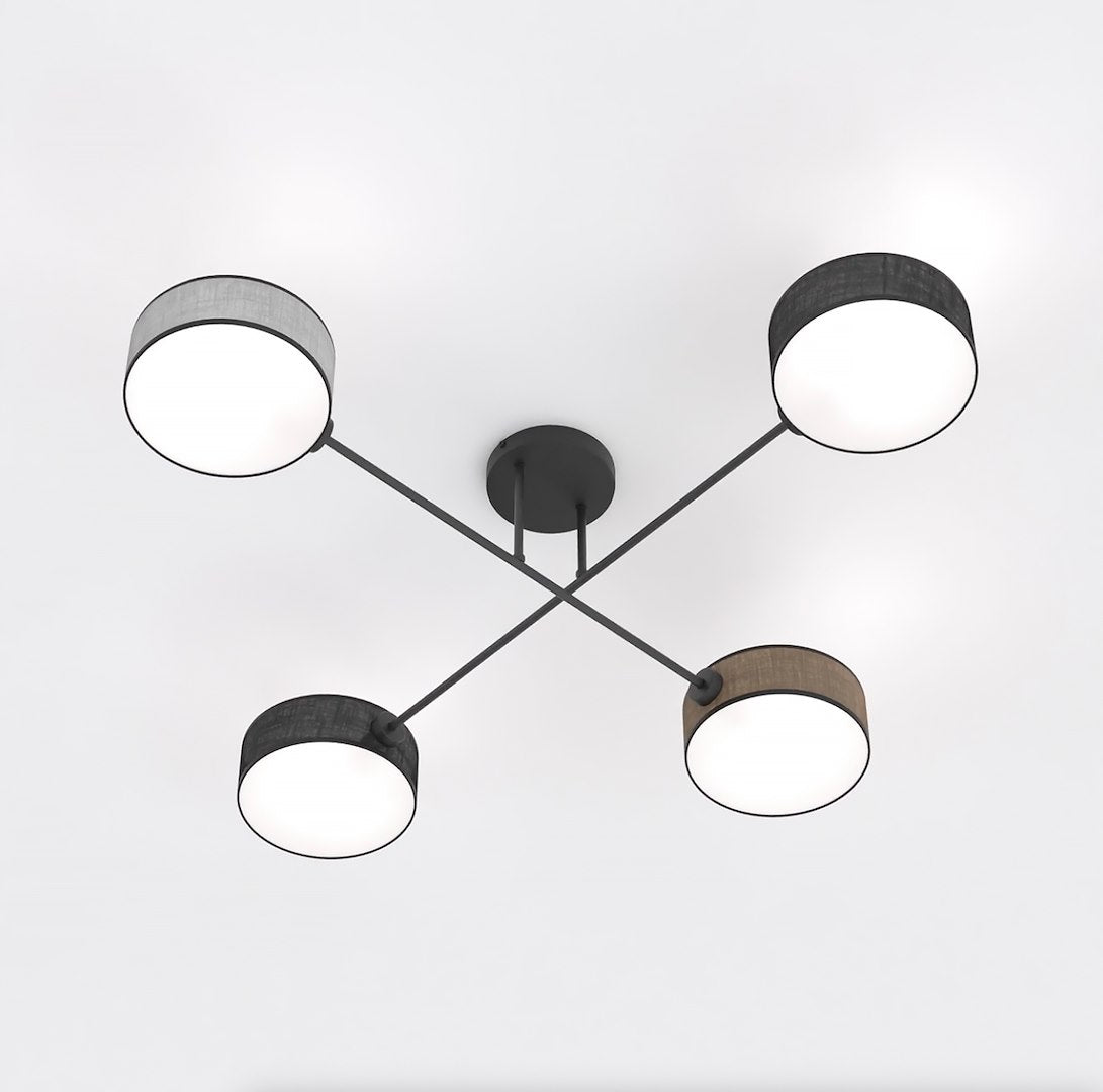 Maga 4 loftlampe blandet