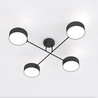 Maga 4 loftlampe sort