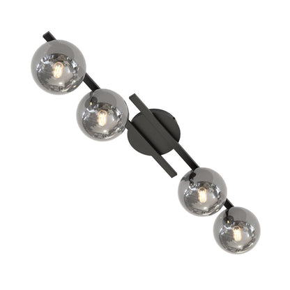 Kairo 4 loftlampe sort/grafit