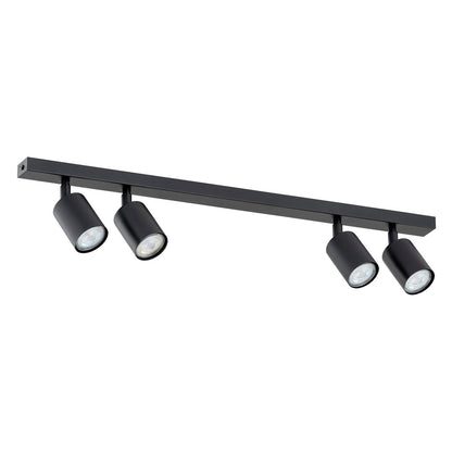 Flash 4 loftlampe sort