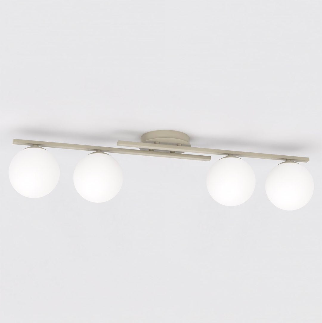 Kairo 4 loftlampe mokka/opal