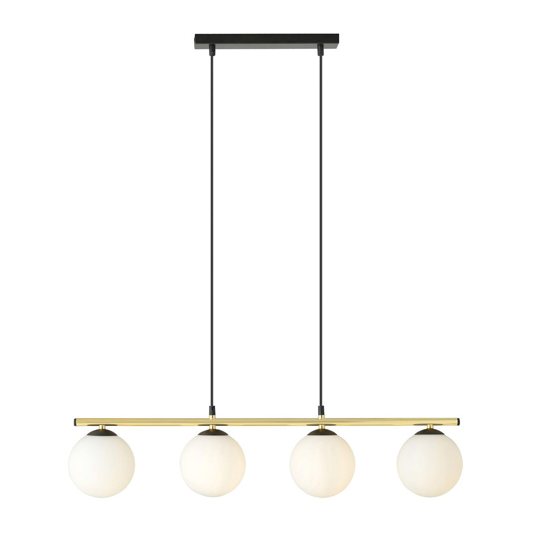 Allora 4 pendellampe sort/opal