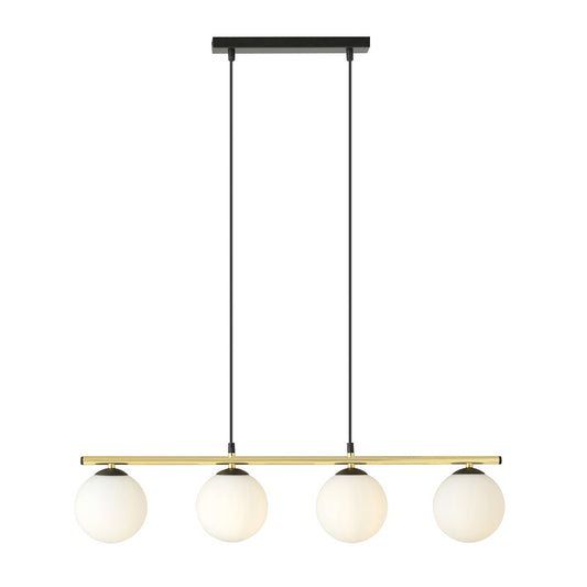 Allora 4 pendellampe sort/opal