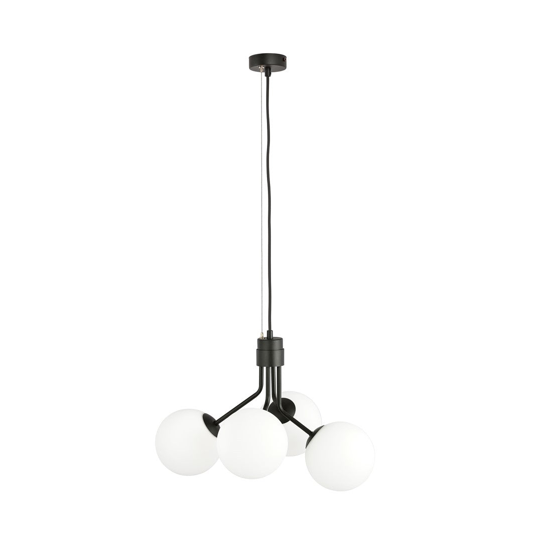 Nova 4 pendellampe sort/opal