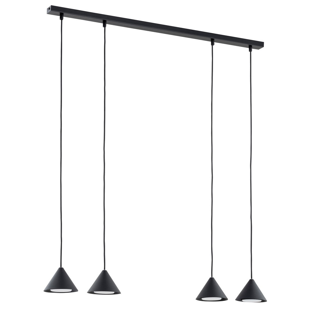 Elit 4 pendellampe sort