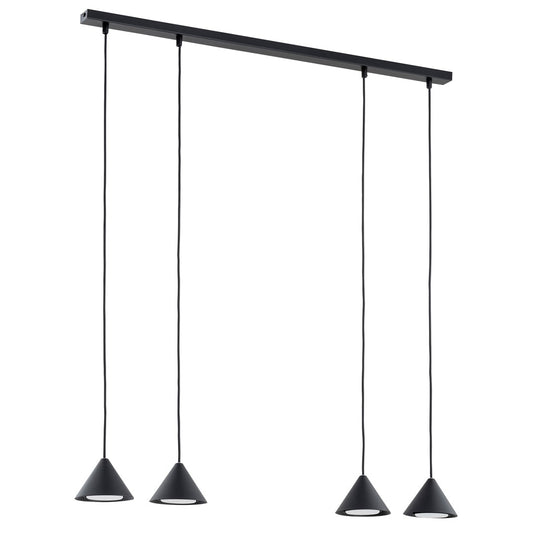 Elit 4 pendellampe sort
