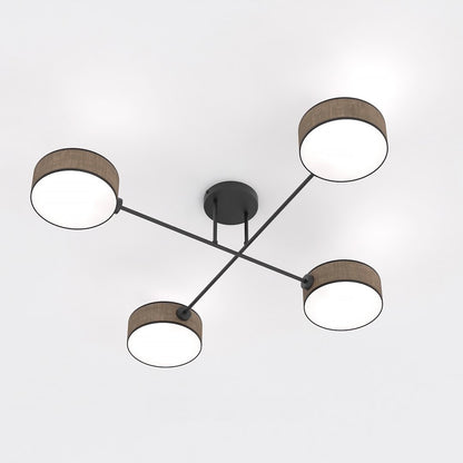 Maga 4 loftlampe brun