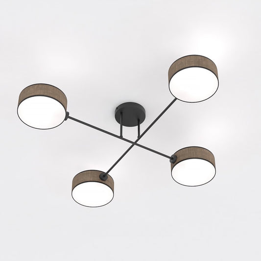 Maga 4 loftlampe brun