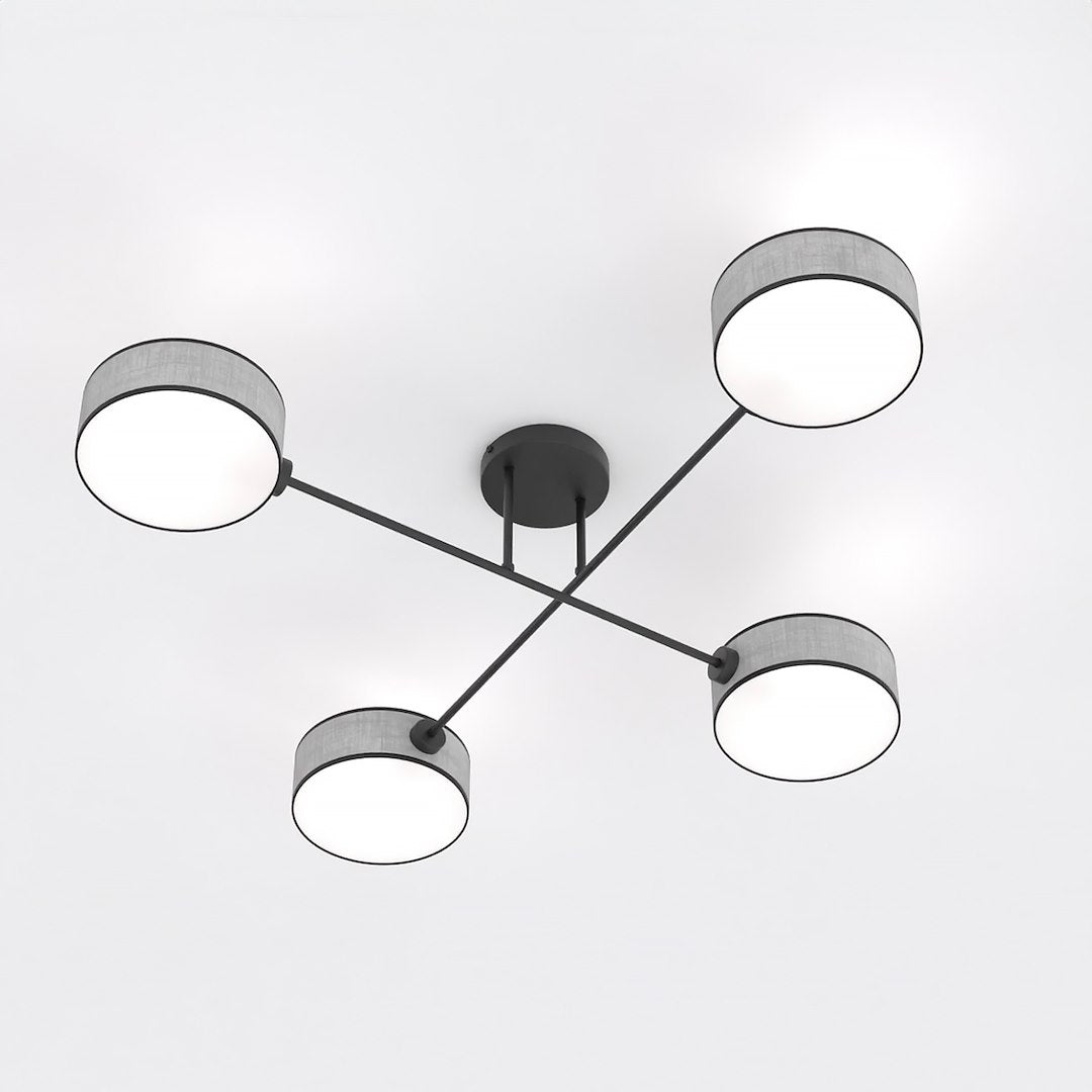 Maga 4 loftlampe grå