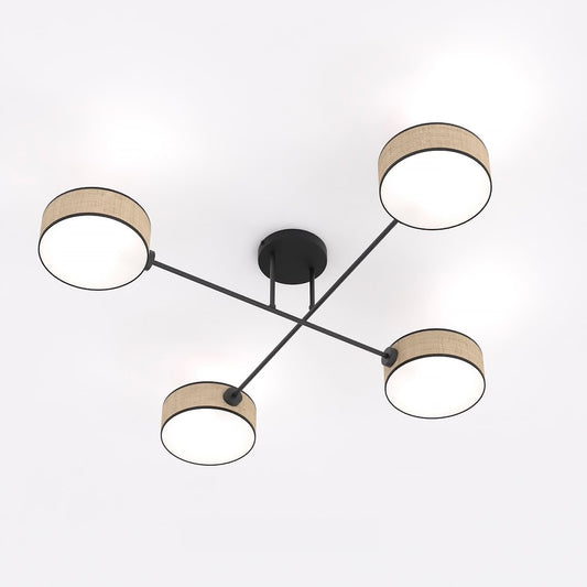 Maga 4 loftlampe rattan