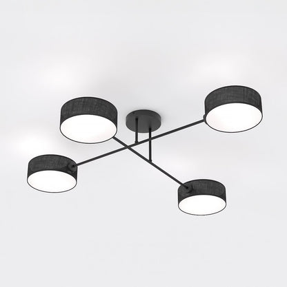 Maga 4 loftlampe sort