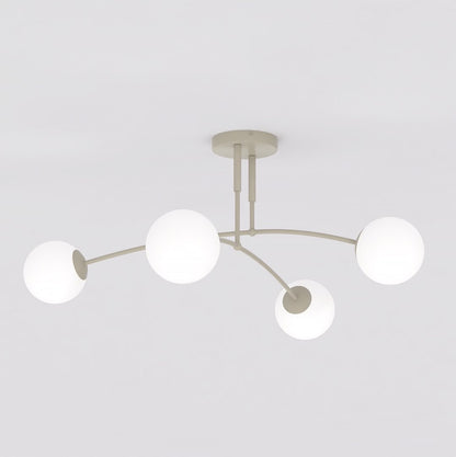Nails 4 loftlampe mokka/opal