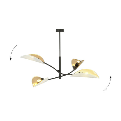 LOTUS 4 HVID/GULD