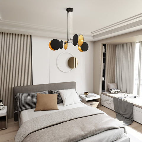 MOTIF 4 SORT/GULD