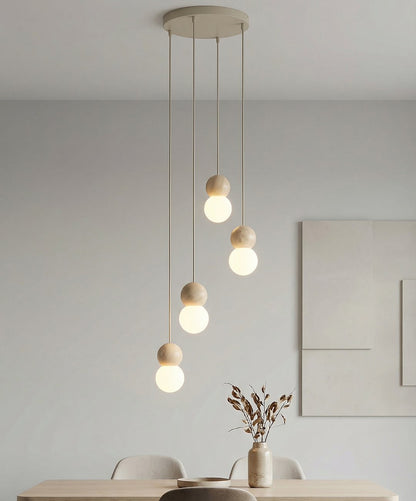 Loop 4 pendellampe mokka