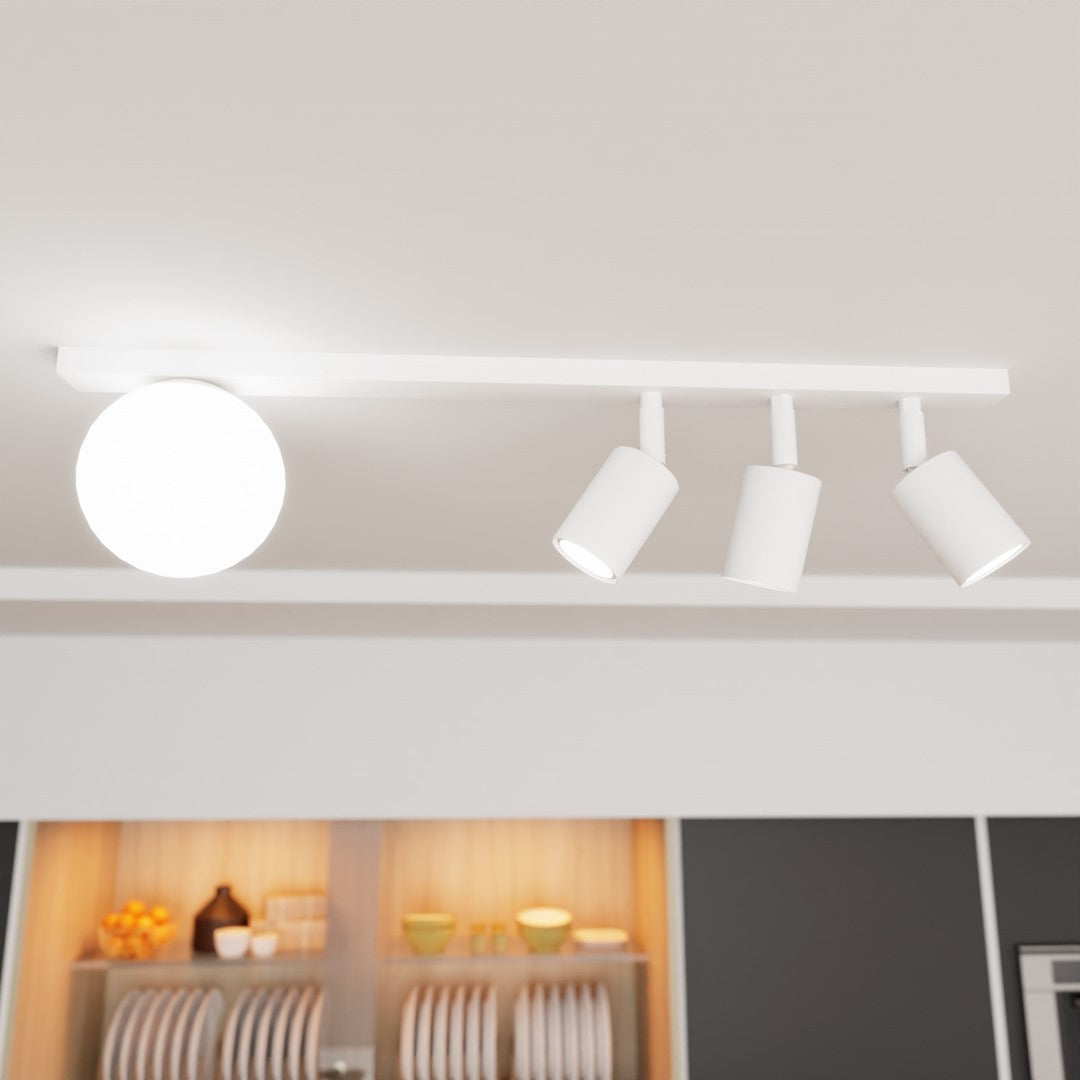 Baster 4 loftlampe hvid