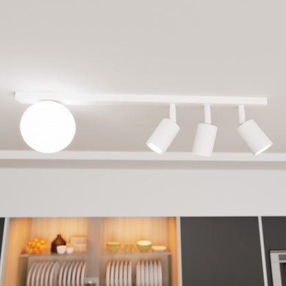 Baster 4 loftlampe hvid