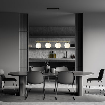 Allora 4 pendellampe sort/opal