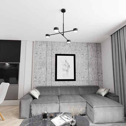 Natsu 4 loftlampe sort