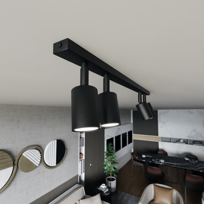 Flash 4 loftlampe sort