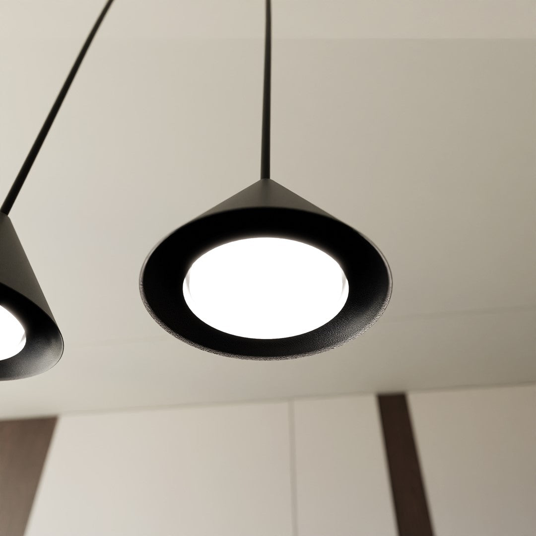 Elit 4 pendellampe sort