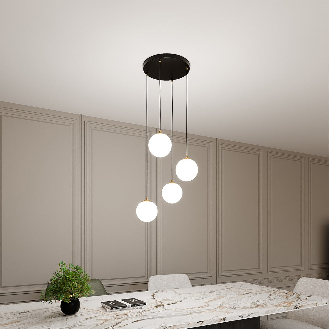 Royal 4 pendellampe sort