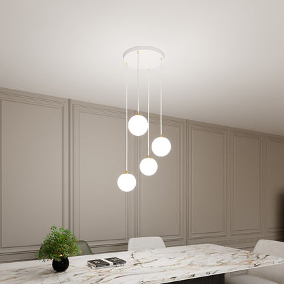 Royal 4 pendellampe hvid