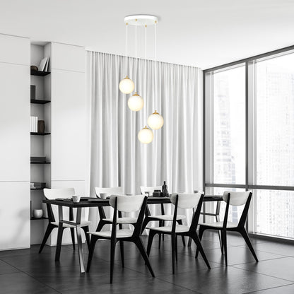 Royal 4 pendellampe hvid