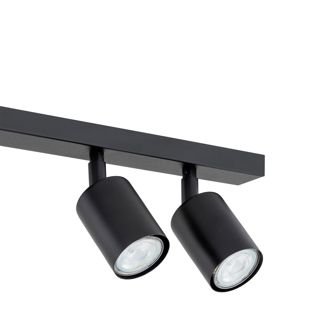 Flash 4 loftlampe sort
