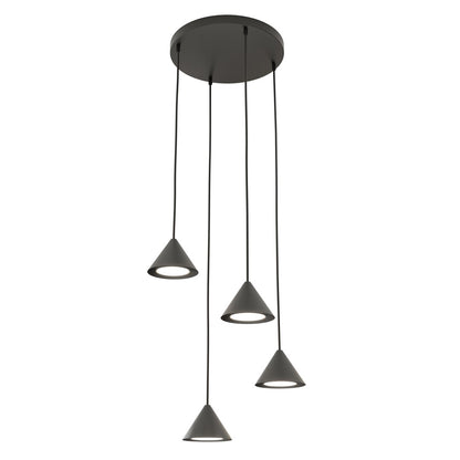 Elit 4 premium pendellampe sort