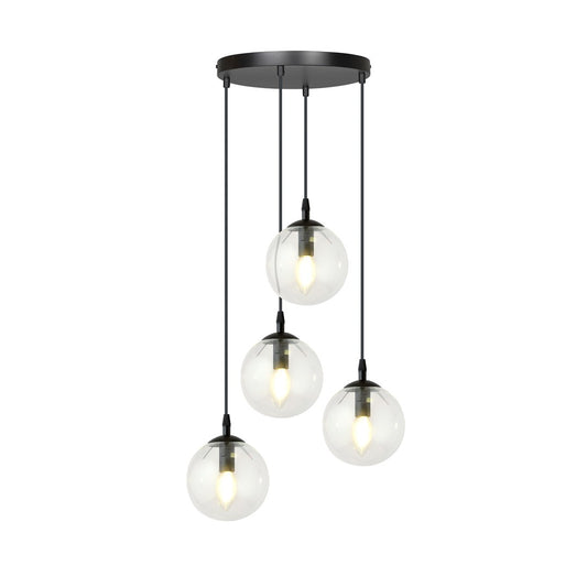 Cosmo 4 premium pendellampe transparent
