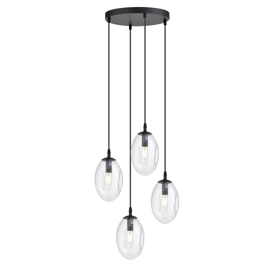 Astral 4 premium pendellampe transparent