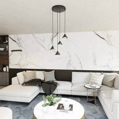 Elit 4 premium pendellampe sort