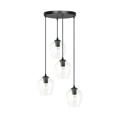 Istar 4 premium pendellampe sort/gennemsigtig