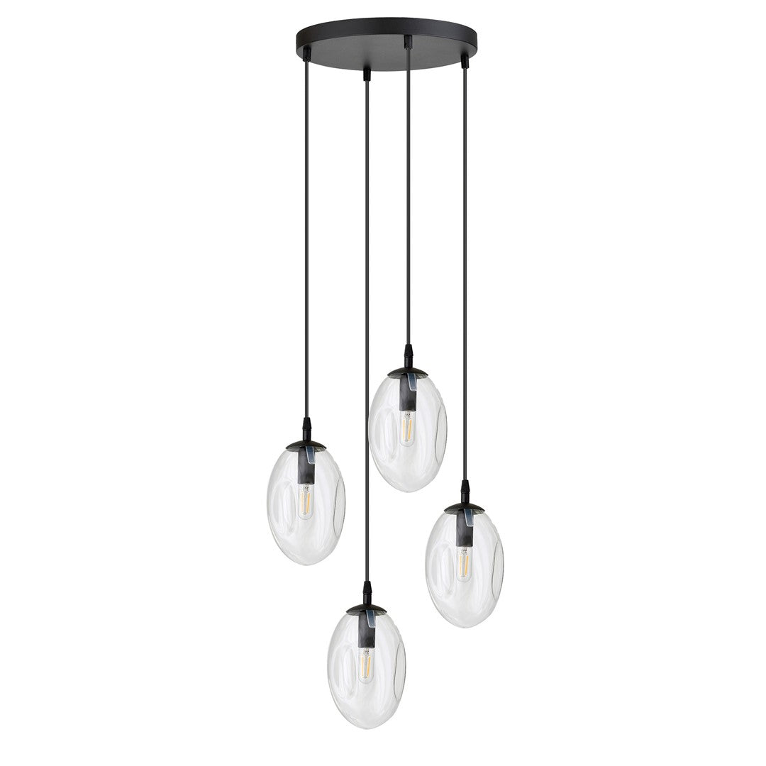 Astral 4 premium pendellampe transparent