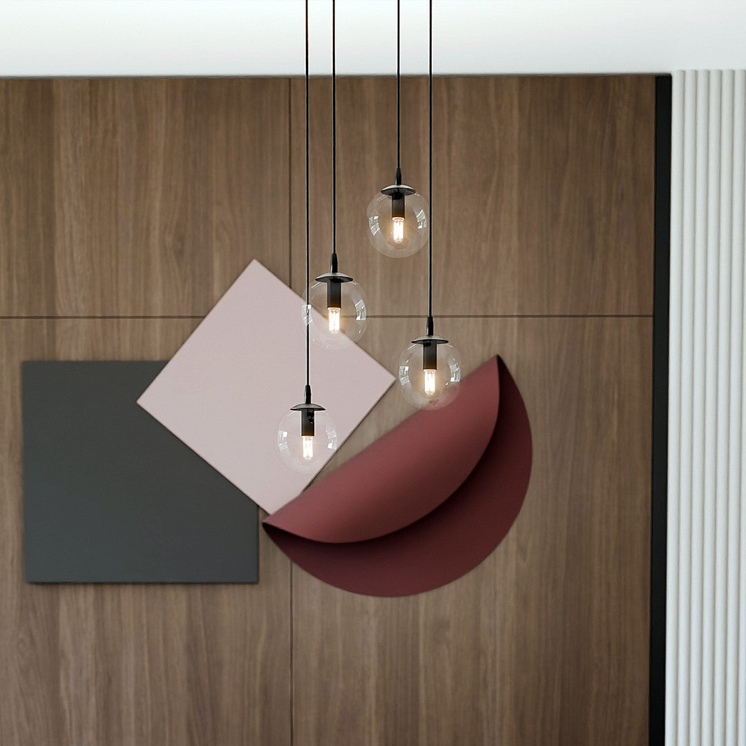Cosmo 4 premium pendellampe transparent