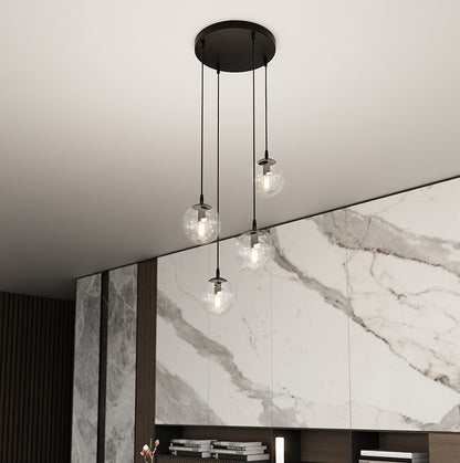Cosmo 4 premium pendellampe transparent