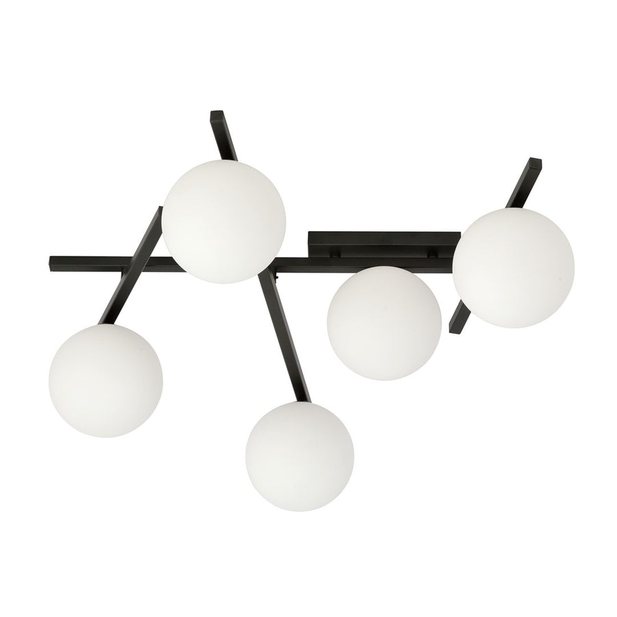 Smart 5 loftlampe sort/opal