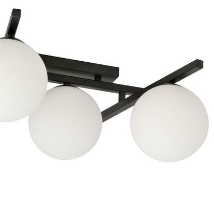 Smart 5 ceiling lamp black/opal
