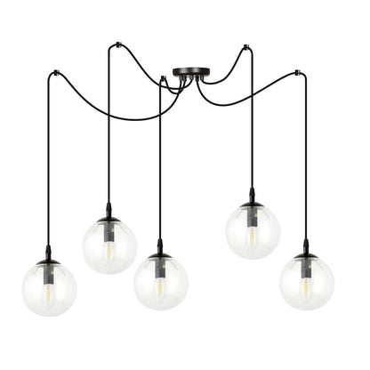 Gigi 5 pendellampe transparent
