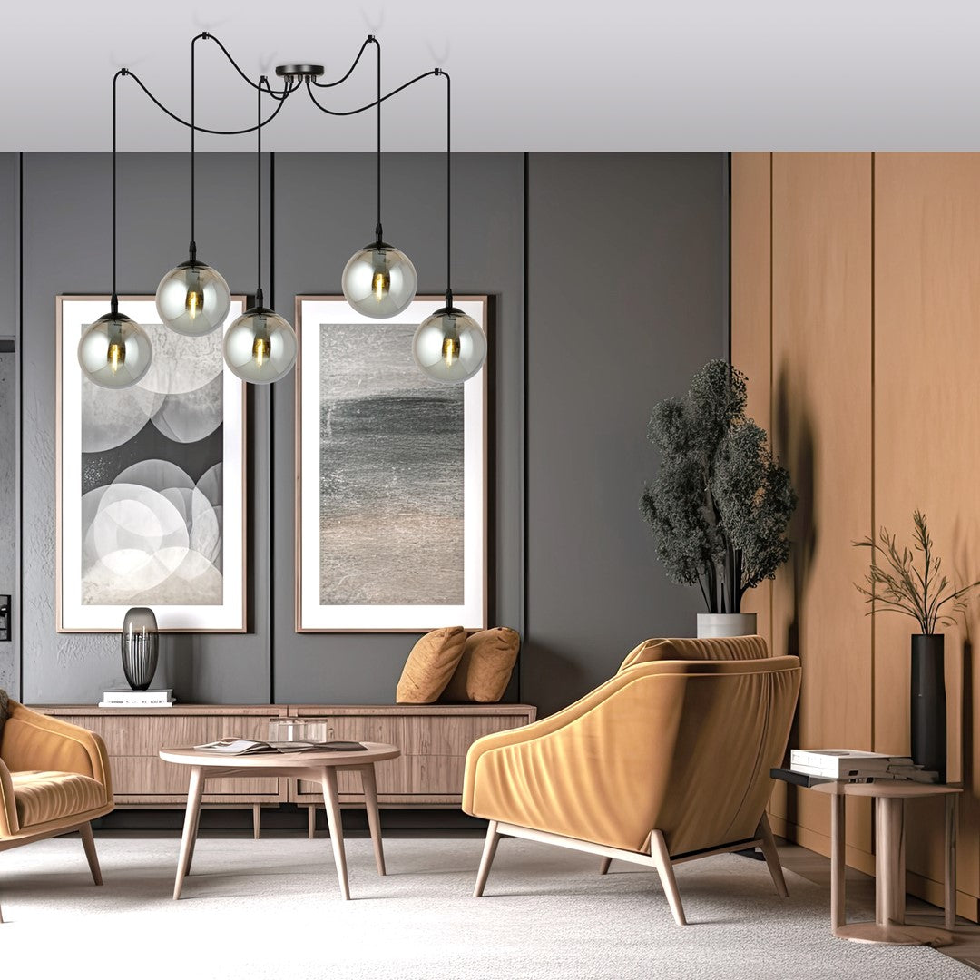 Gigi 5 pendellampe grafit
