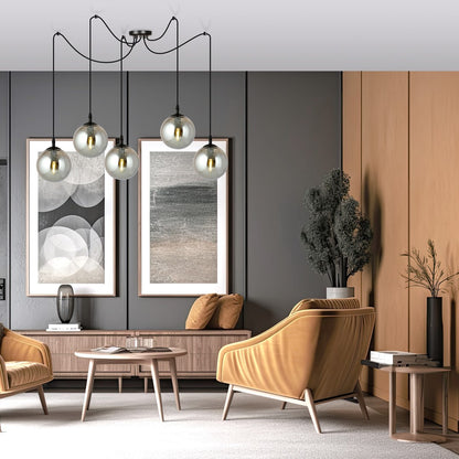 Gigi 5 pendellampe grafit