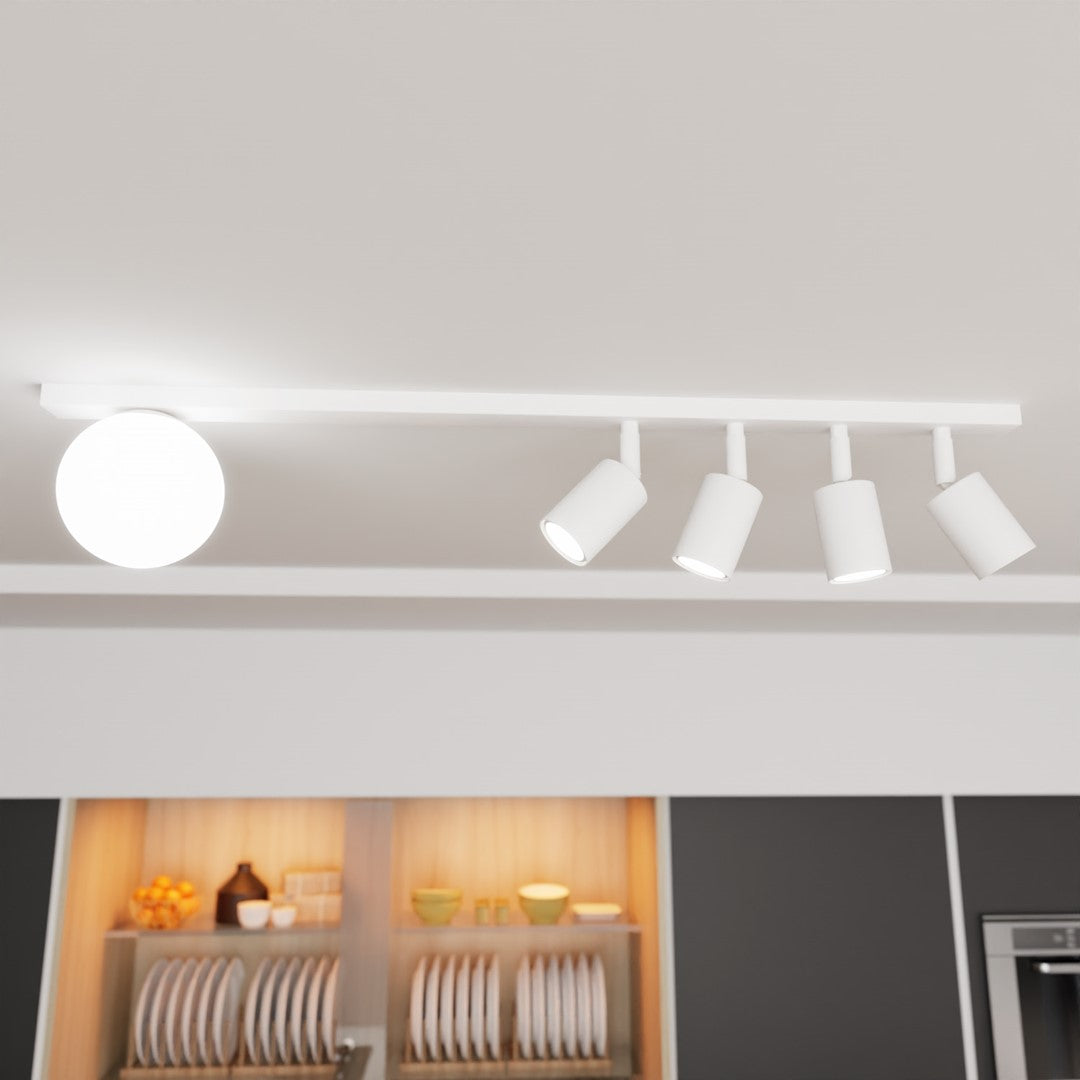 Baster 5 loftlampe hvid