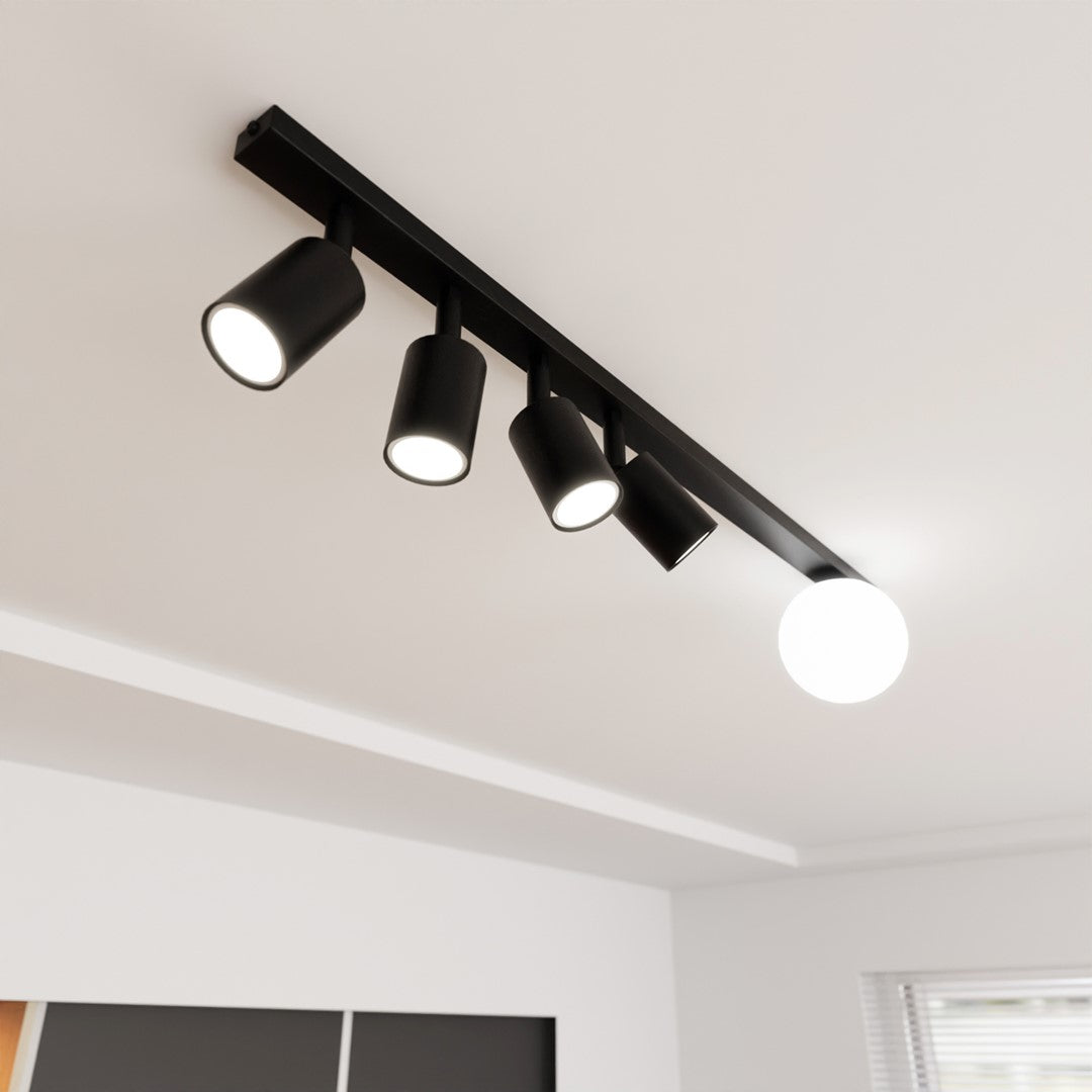 Baster 5 loftlampe sort